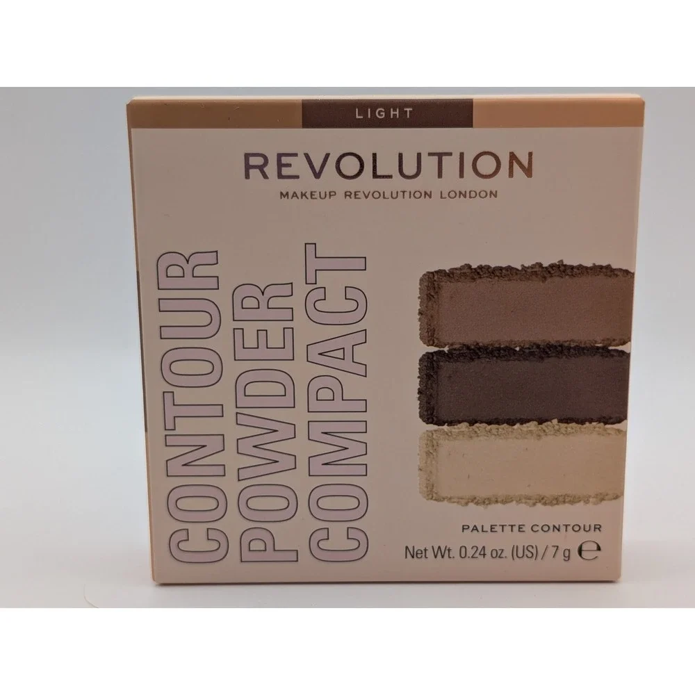 Revolution Makeup London Contour Powder Compact 2pk Highlight Shade Contour